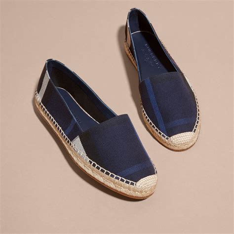 burberry espadrilles blue|burberry espadrilles women's sale.